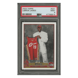 LeBron James PSA 9 2003 Topps Rookie Card #221