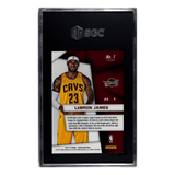 LeBron James SGC 9 2014-15 Panini Prizm Superstars Card #1