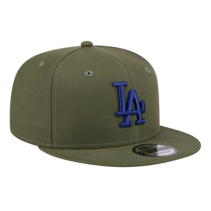 Los Angeles Dodgers Color Pack New Era 9FIFTY Olive Green Adjustable Snapback Hat