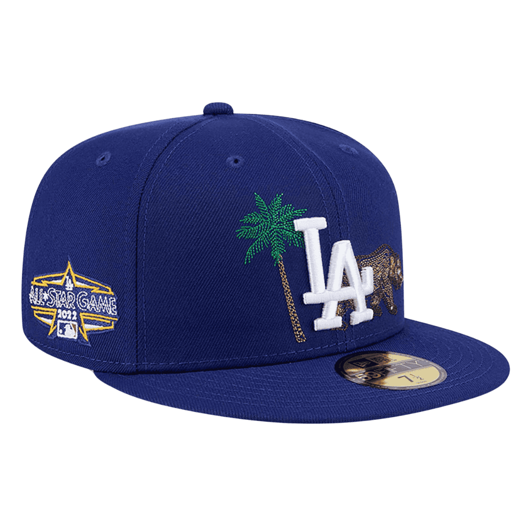 Los Angeles Dodgers State Stitch New Era Blue 59FIFTY Fitted Hat