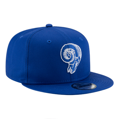 Los Angeles Rams Basic OTC Throwback Logo New Era 9FIFTY Adjustable Snapback Hat