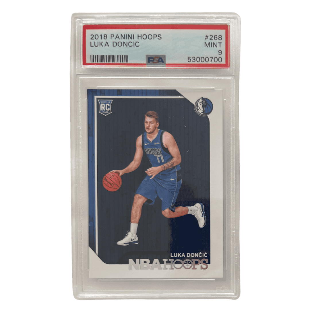 Luka Doncic PSA 9 2018 Panini Hoops Rookie RC Card #268