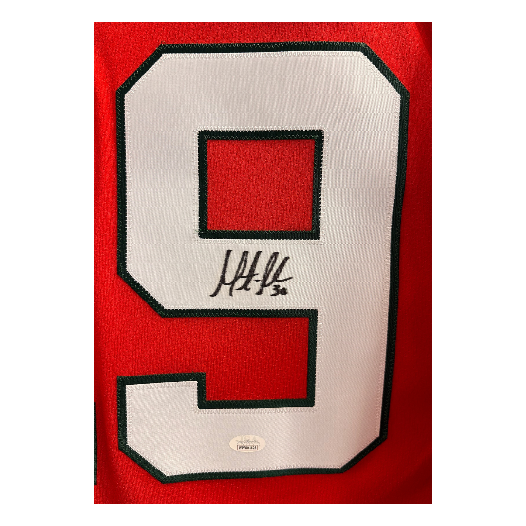 Martin Brodeur New Jersey Devils Signed Autographed Red #30 Custom Jersey  JSA COA at 's Sports Collectibles Store