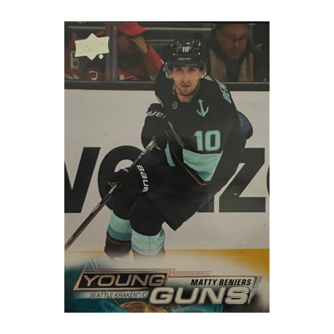 Matty Beniers Upper Deck Young Guns Rookie #213