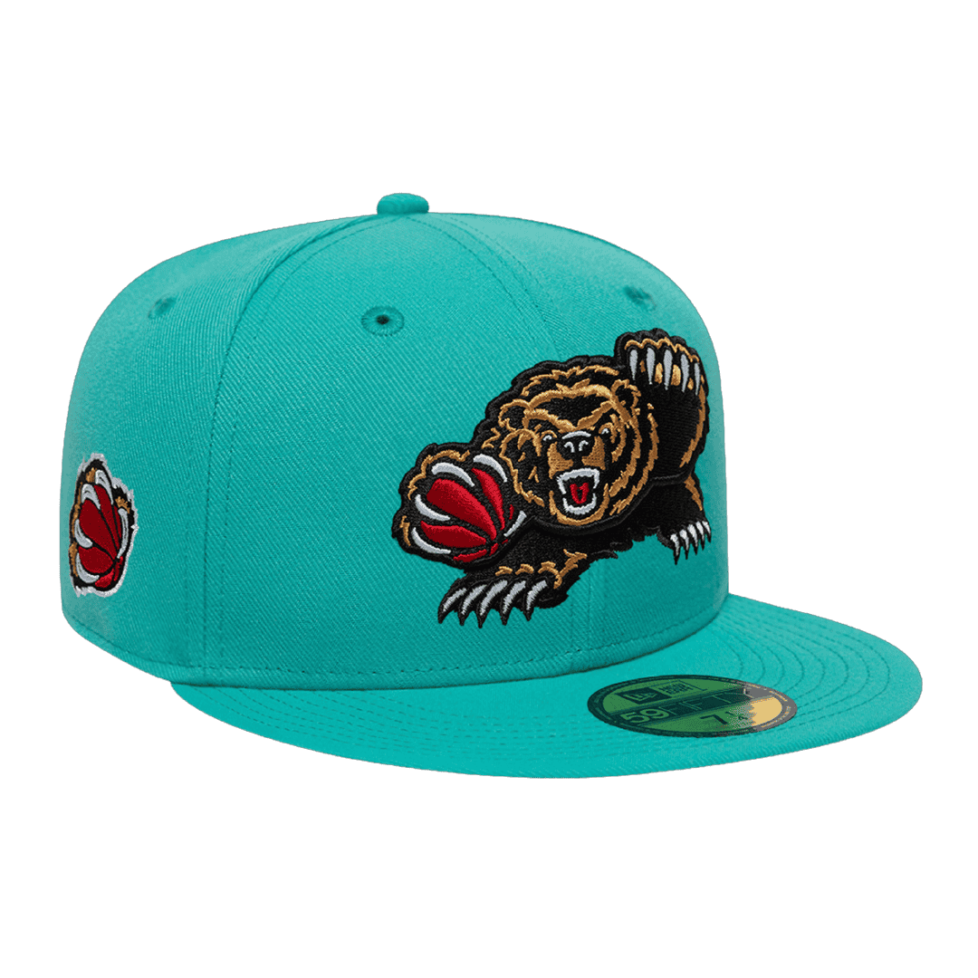 Memphis Grizzlies Classic New Era Teal 59FIFTY Fitted Hat