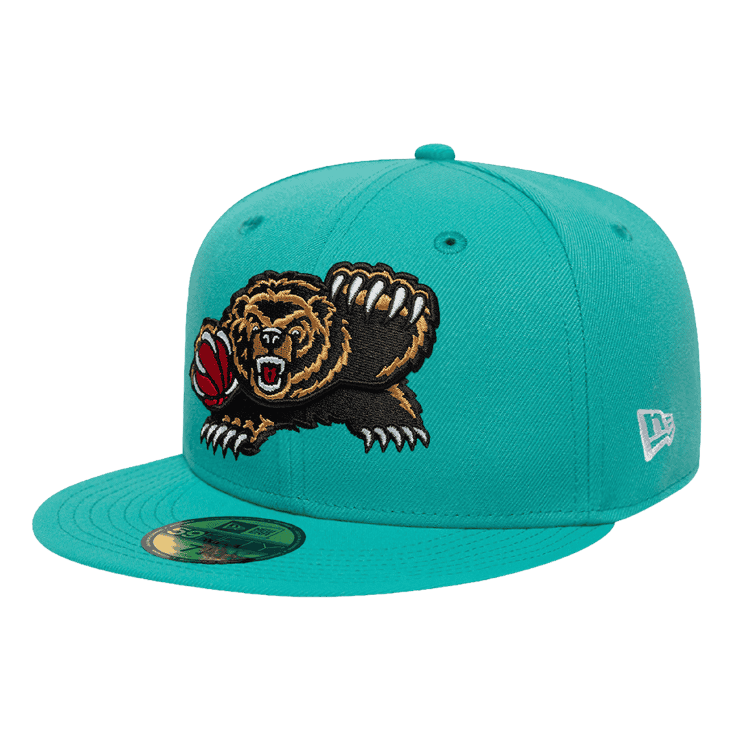 Memphis Grizzlies Classic New Era Teal 59FIFTY Fitted Hat