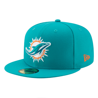 Miami Dolphins Teal Breeze New Era 59FIFTY Fitted Hat