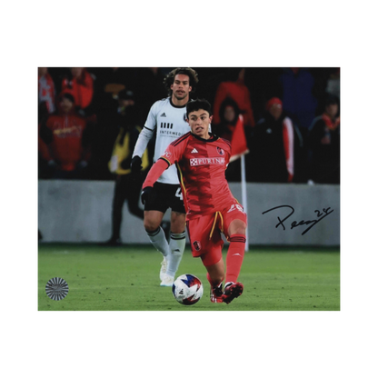 Miguel Perez St Louis City SC Autographed Dribbling 8x10 Photo - Fan Cave COA