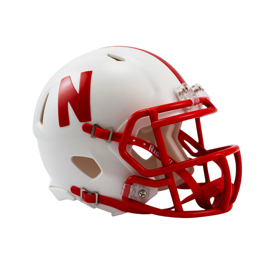 Nebraska Cornhuskers Speed Riddell Mini Football Helmet