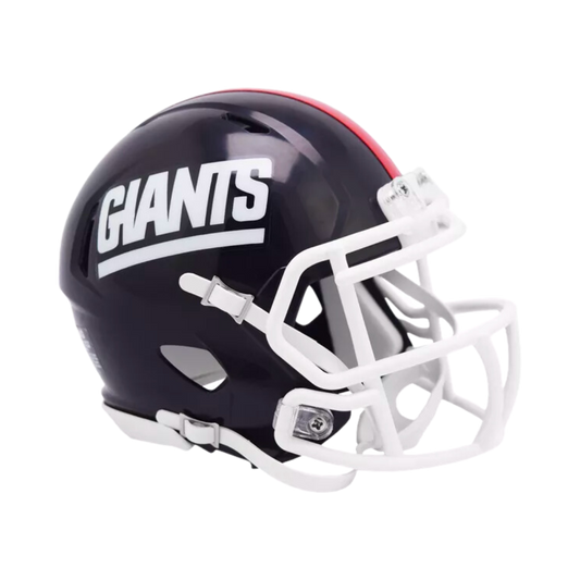 New York Giants 1981-1999 Throwback Speed Riddell Mini Football Helmet