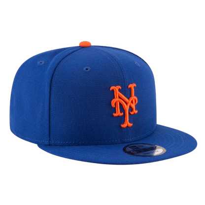 New York Mets Official Team Color Royal New Era 9FIFTY Adjustable Snapback Hat