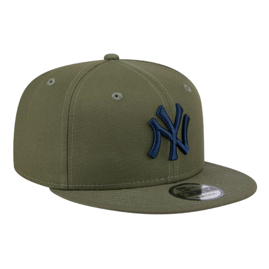 New York Yankees Color Pack New Era 9FIFTY Olive Green Adjustable Snapback Hat