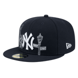 New York Yankees State Stitch New Era Navy 59FIFTY Fitted Hat