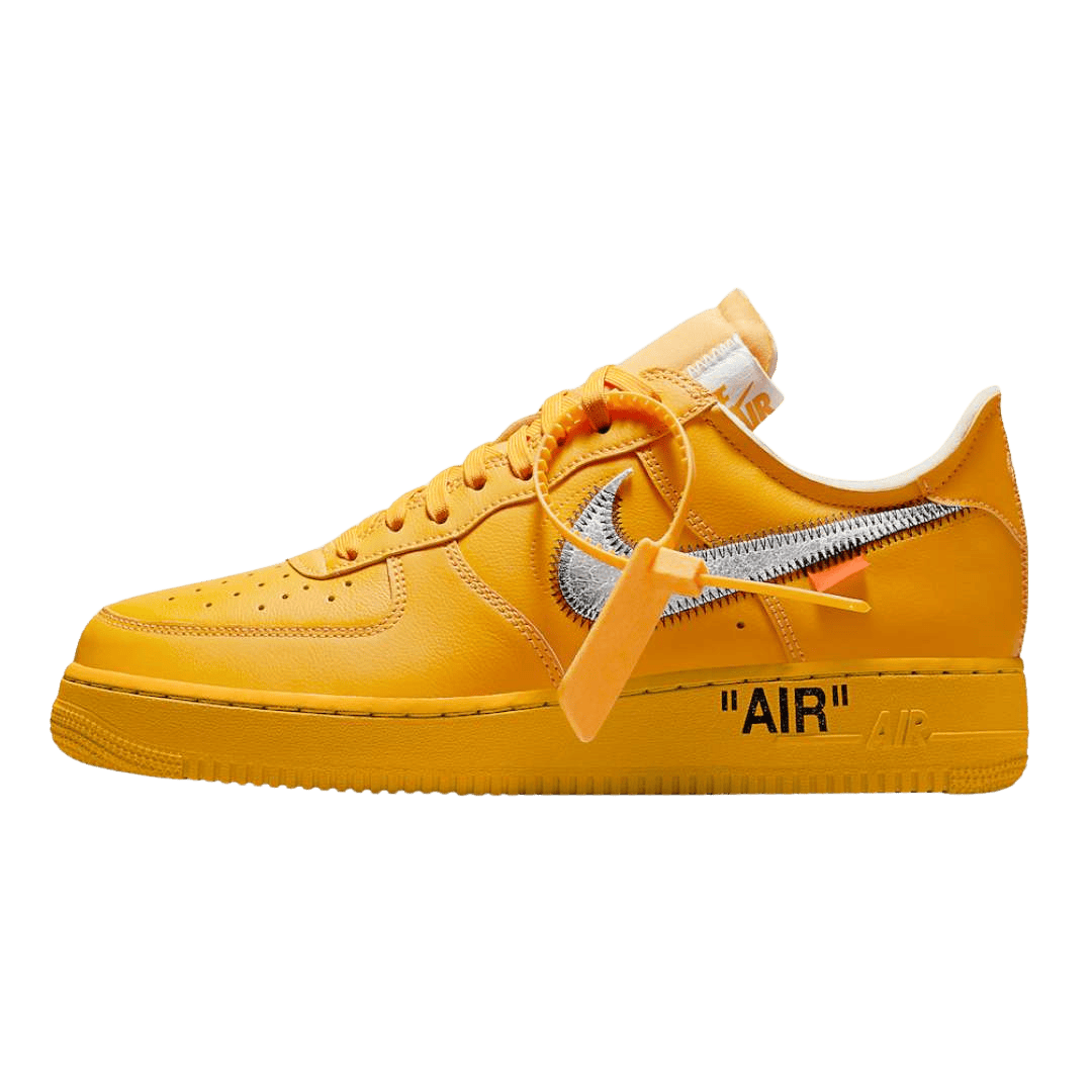 Nike Air Force 1 Off-White ICA University Gold