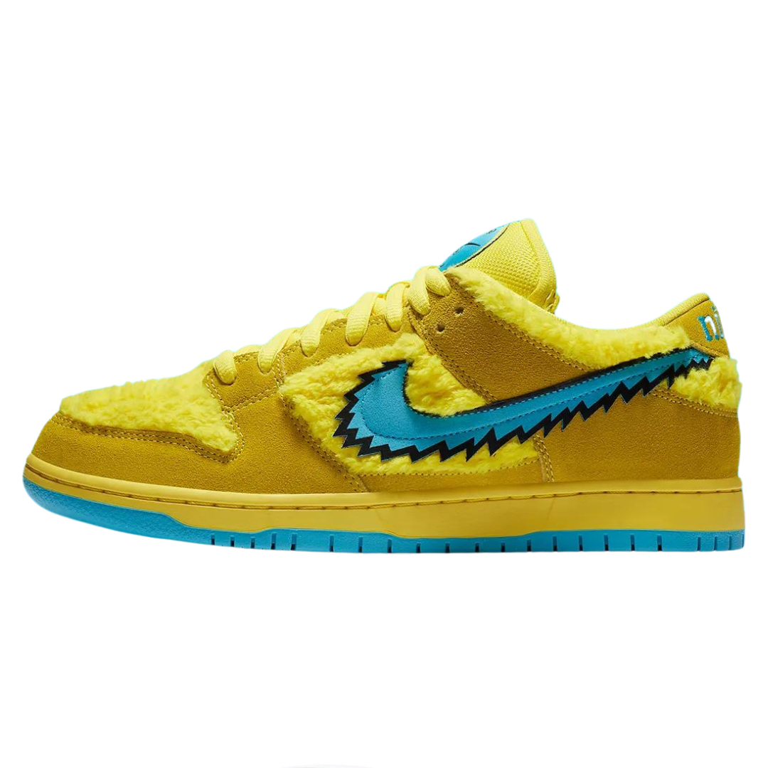 Nike SB Dunk Low Grateful Dead Bears Opti Yellow