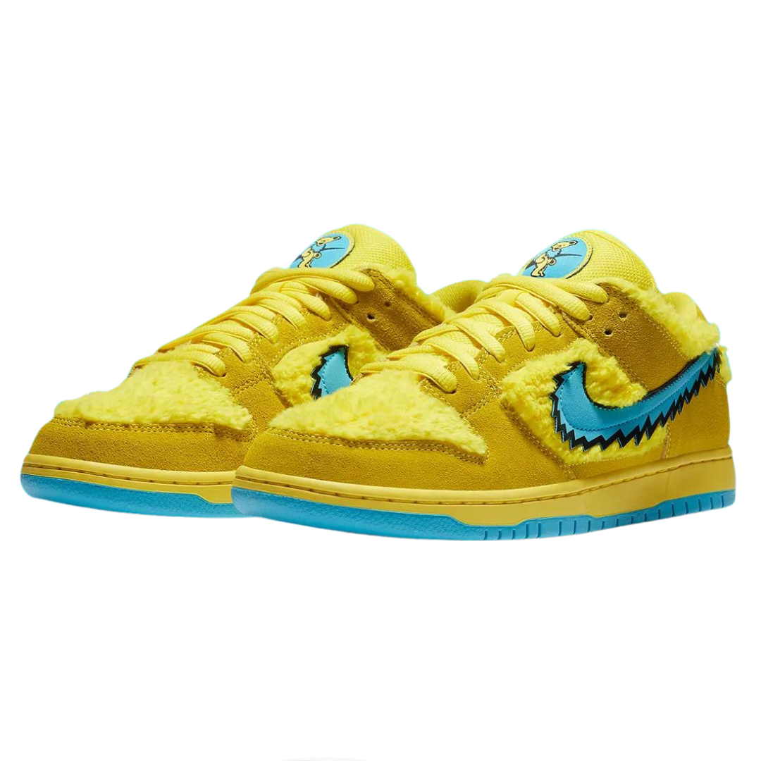 Nike SB Dunk Low Grateful Dead Bears Opti Yellow