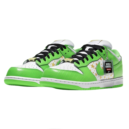 Nike SB Dunk Low Supreme Stars Mean Green 2021