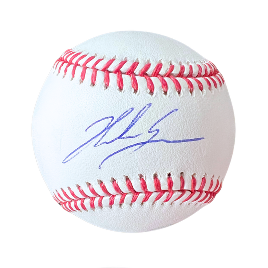 Nolan Gorman St Louis Cardinals Autographed Official Major League Baseball - MLB COA Blue