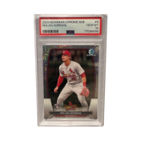 Nolan Gorman PSA 10 GEM MINT 2023 Bowman Mega Box Chrome RC Rookie Card #6