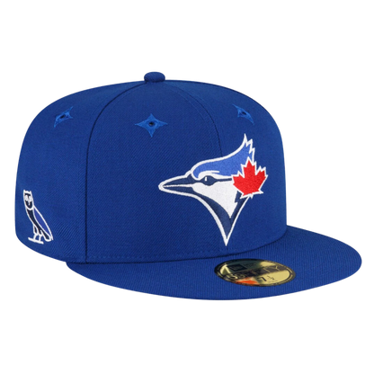 OVO Drake x Toronto Blue Jays New Era Royal 59FIFTY Fitted Hat