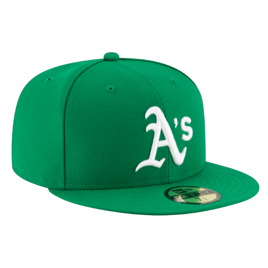 Oakland Athletics Authentic Collection On-Field New Era Green 59FIFTY Fitted Hat