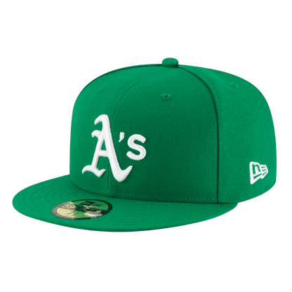 Oakland Athletics Authentic Collection On-Field New Era Green 59FIFTY Fitted Hat