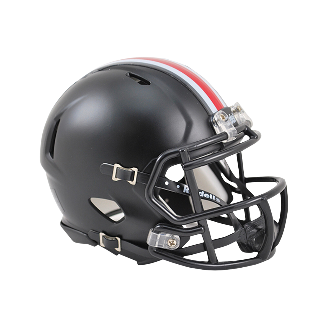 Ohio State Buckeyes Black Speed Riddell Mini Football Helmet – Fan Cave