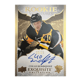 Oskar Sundqvist 2016-17 Upper Deck Exquisite Rookie Signatures Card #'d /15