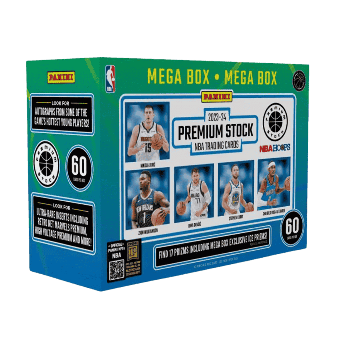 2023-24 Panini Premium Stock NBA Trading Cards Mega Box