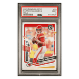 Patrick Mahomes PSA 9 2023 Donruss Optic Holo Card #93