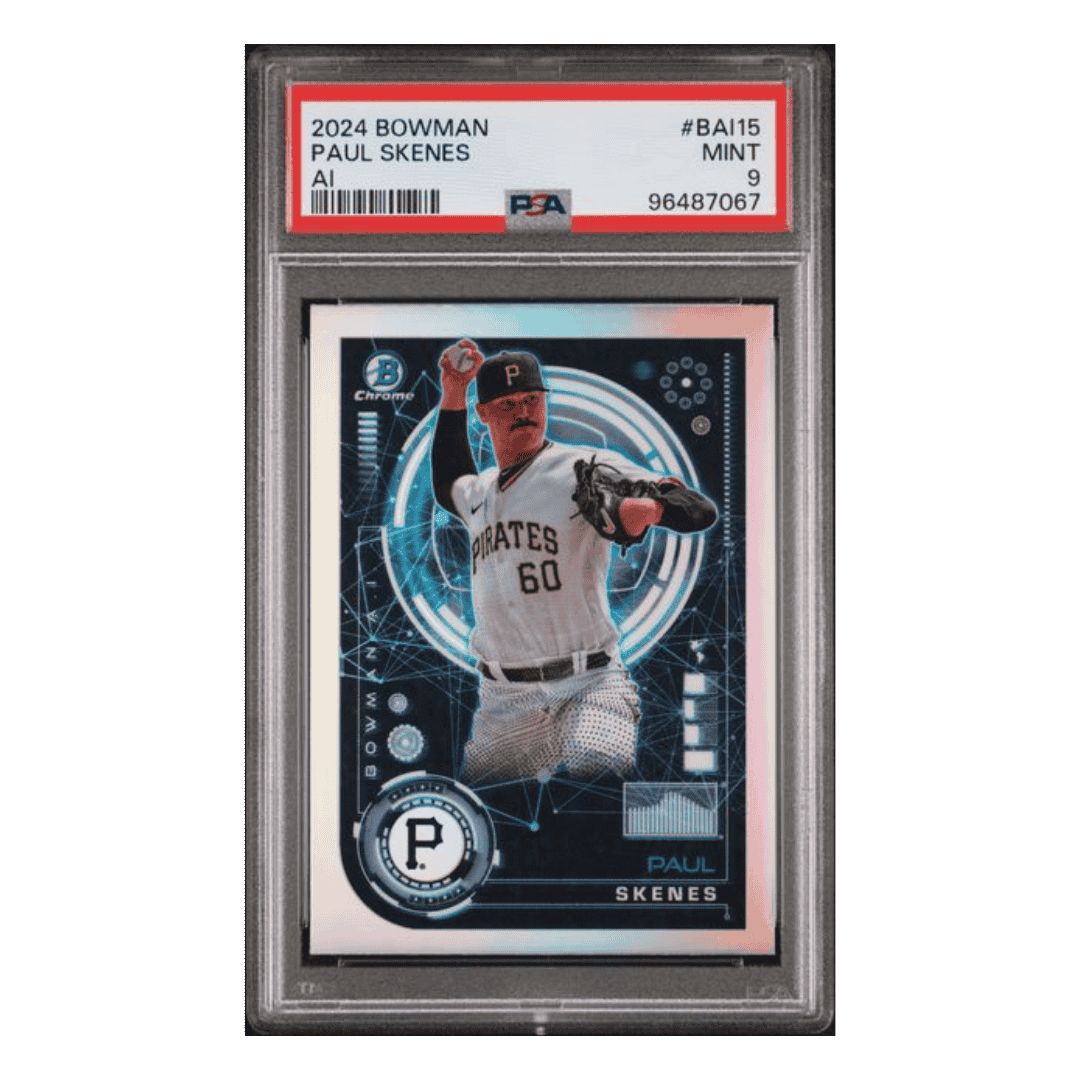 Paul Skenes PSA 9 2024 Bowman AI Card #BAI-15