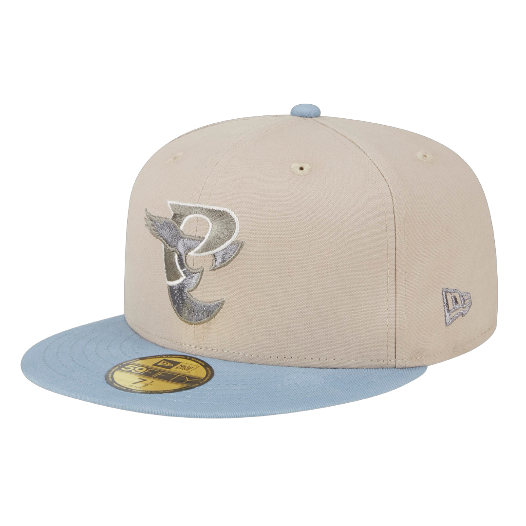 Philadelphia Eagles Pro Bowl Patch Twill New Era Stone 59FIFTY Fitted Hat