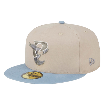 Philadelphia Eagles Pro Bowl Patch Twill New Era Stone 59FIFTY Fitted Hat