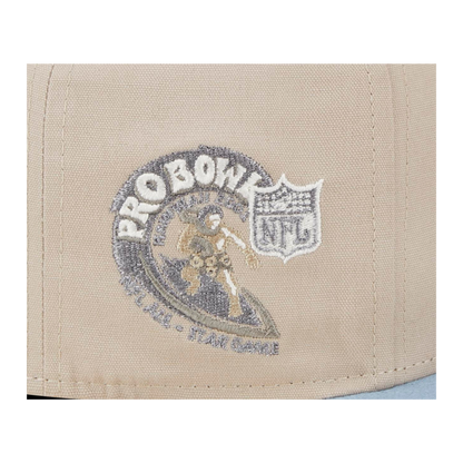 Philadelphia Eagles Pro Bowl Patch Twill New Era Stone 59FIFTY Fitted Hat