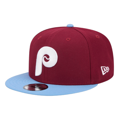 Philadelphia Phillies Cooperstown Collection 2Tone New Era Red/Blue 9FIFTY Adjustable Snapback Hat