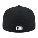 Pittsburgh Pirates State Stitch New Era Black 59FIFTY Fitted Hat