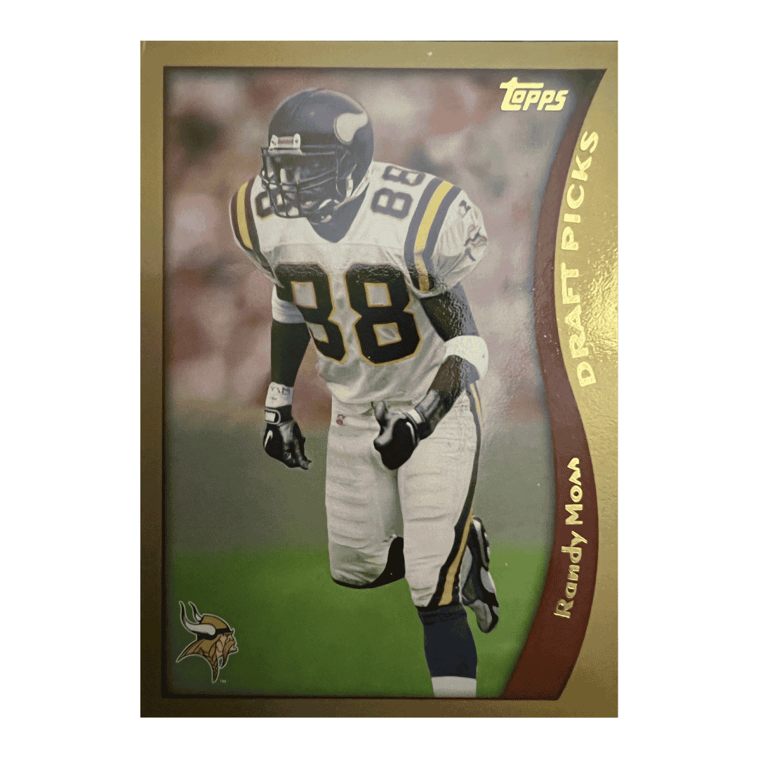 Randy Moss 1998 Topps Draft Picks #352