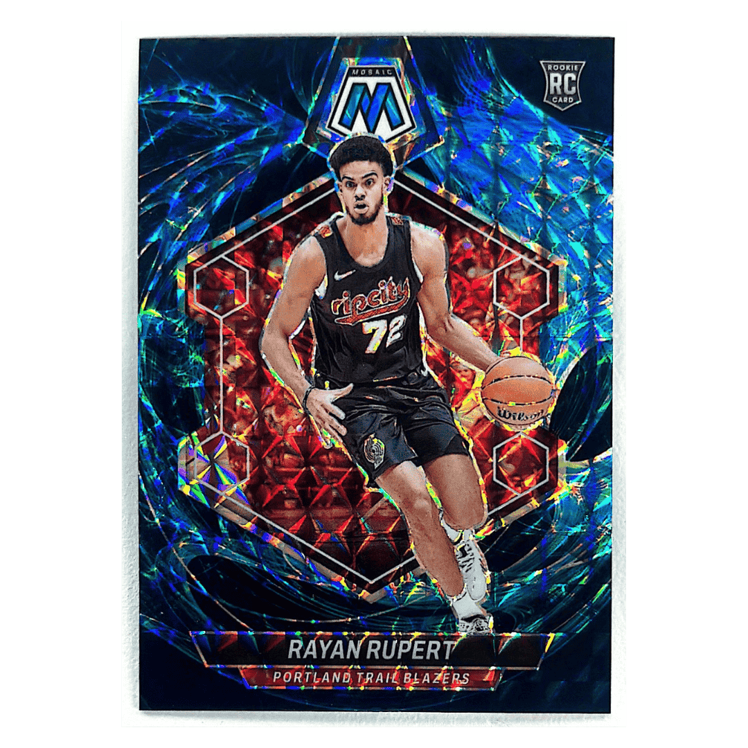 Rayan Rupert 2023-24 Panini Mosaic Genesis Rookie Card #232