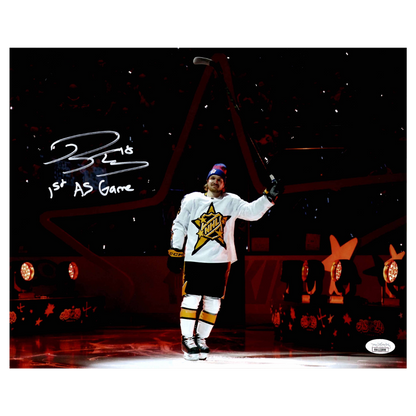 Robert Thomas St Louis Blues Autographed 2024 All Star Game 11x14 Photo with Inscription- JSA COA