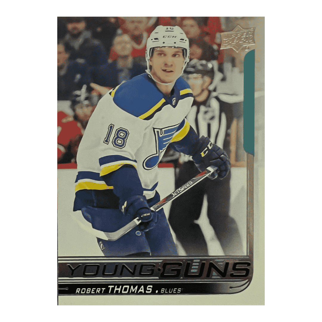 Robert Thomas 2018-2019 Upper Deck Young Guns Rookie RC #472