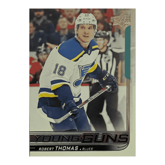 Robert Thomas 2018-2019 Upper Deck Young Guns Rookie RC #472