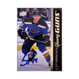 Scott Perunovich St Louis Blues Autographed 2021-2022 Upper Deck Extended Series Young Guns Rookie Card #707 - JSA