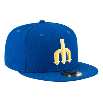 Seattle Mariners Cooperstown Collection Wool New Era Royal 59FIFTY Fitted Hat