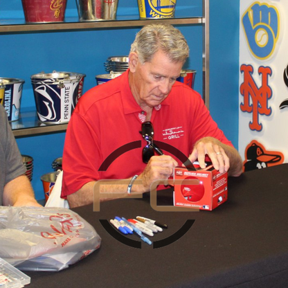 Mike Shannon St Louis Cardinals Autographed B&W 8X10 Photo - Fan Cave COA