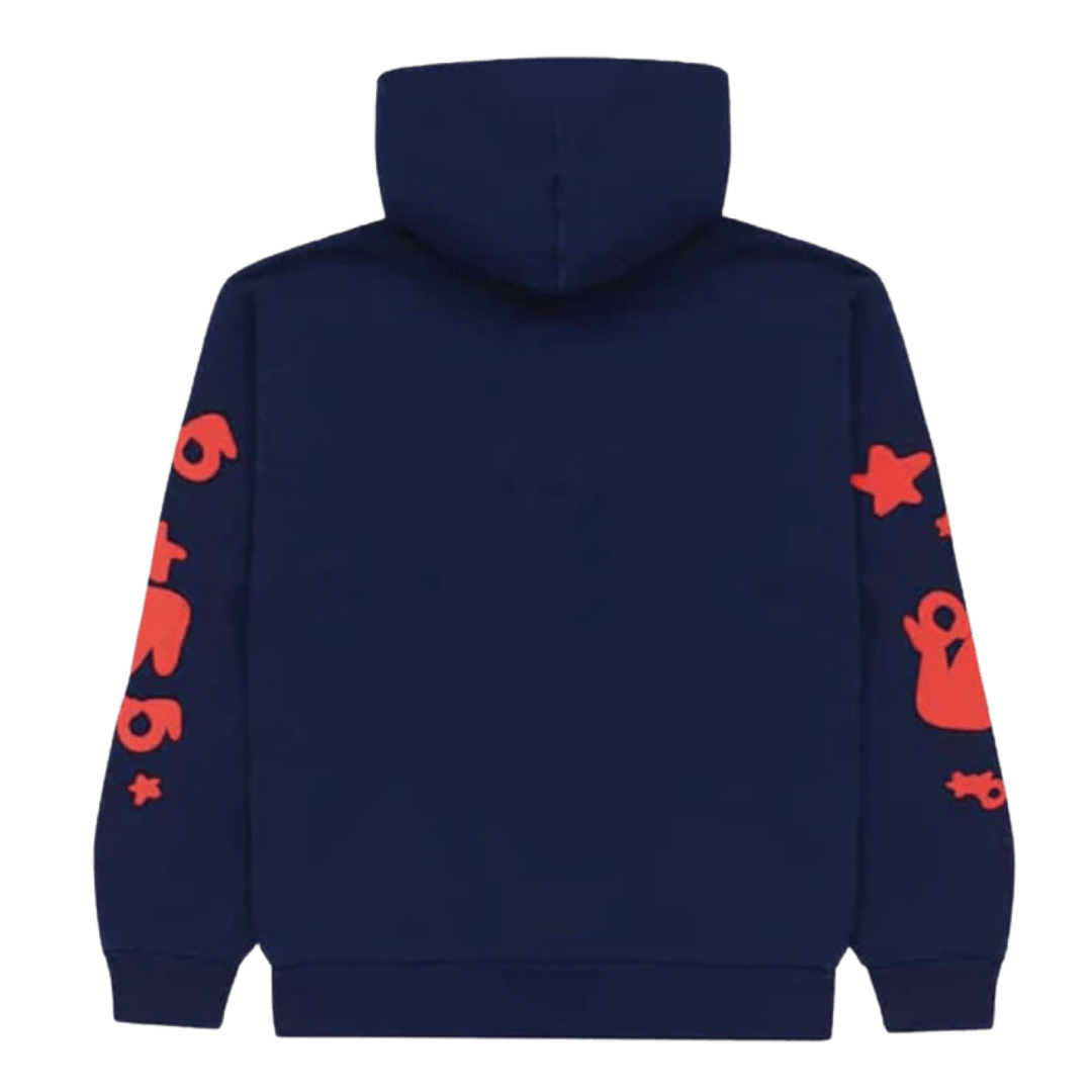 Sp5der Beluga Hoodie - Navy