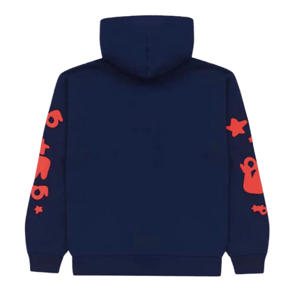 Sp5der Beluga Hoodie - Navy