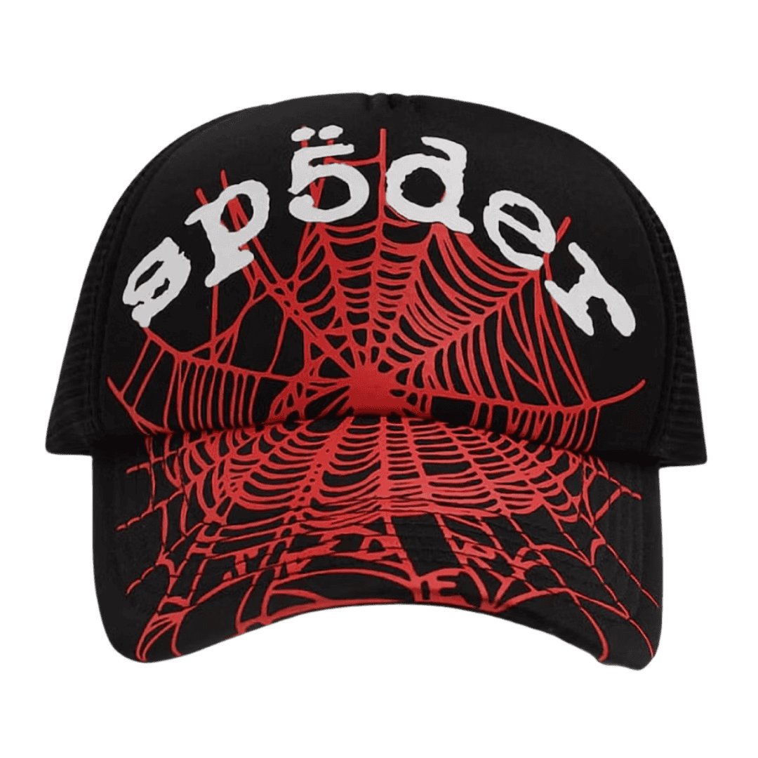 Sp5der OG Web V2 Trucker - Black