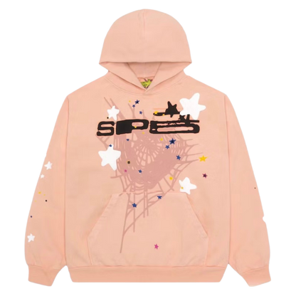 Sp5der SP5 Hoodie - Bellini