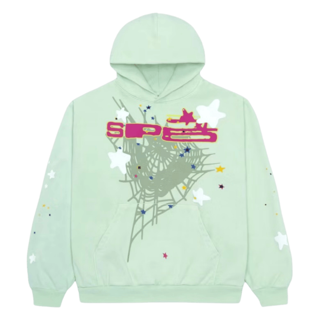 Sp5der SP5 Hoodie - Mint