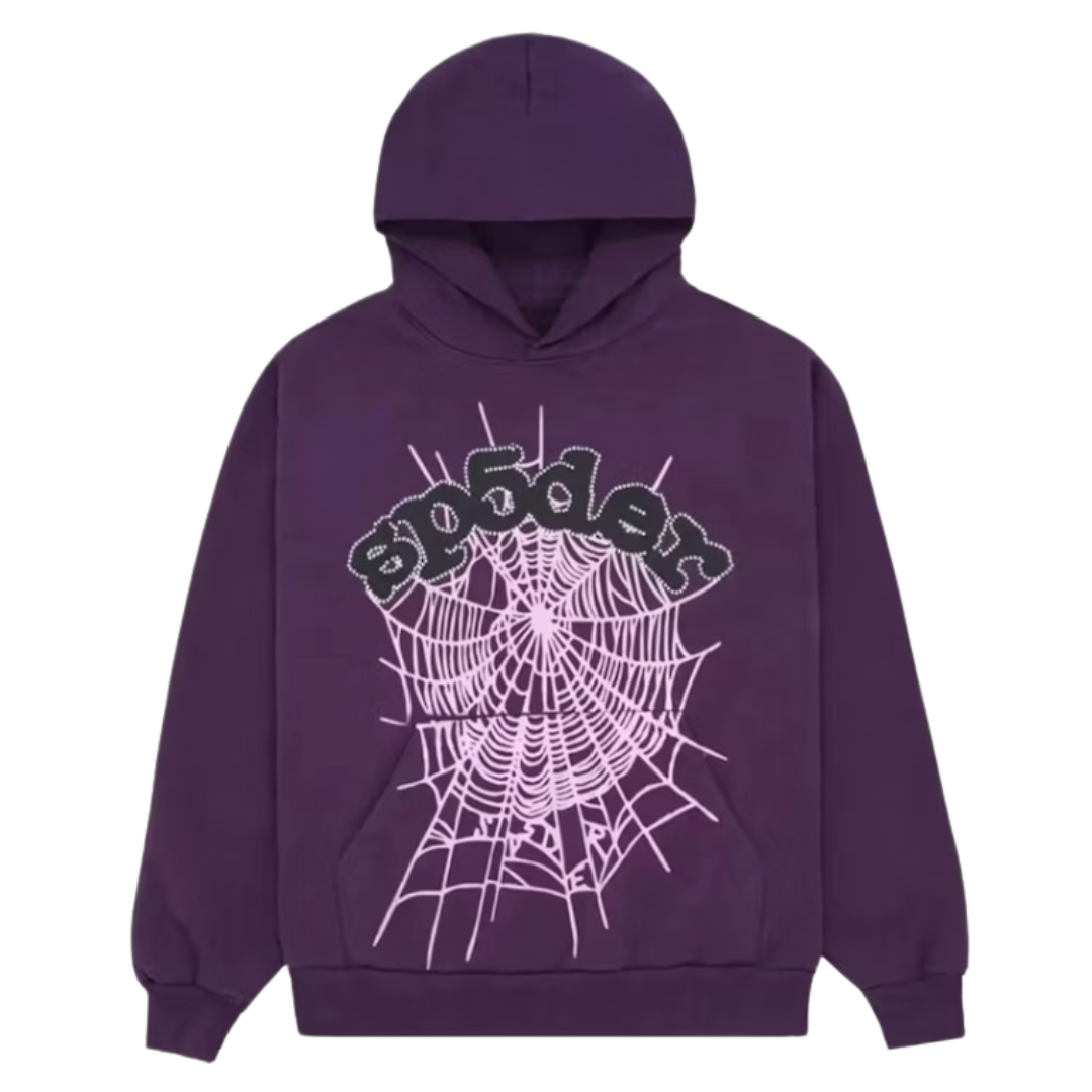 Sp5der Web Hoodie - Purple